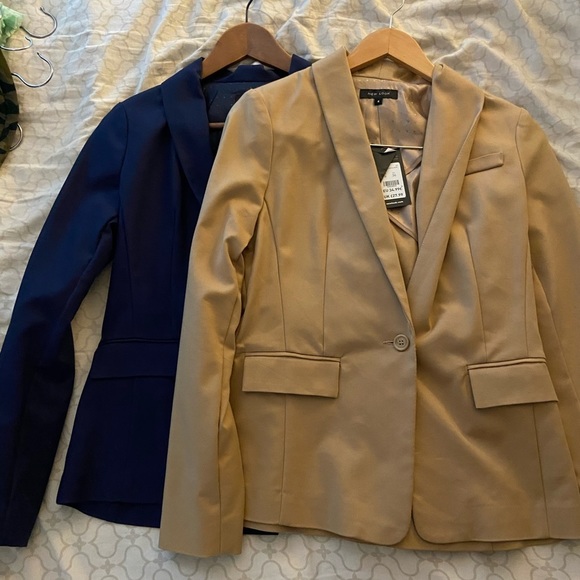 New Look Blazer: Tan - Picture 2 of 4